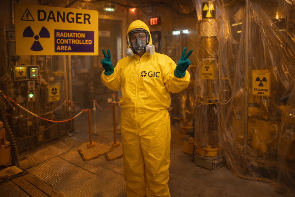 service-1 gic radiation controlled area safety precautions