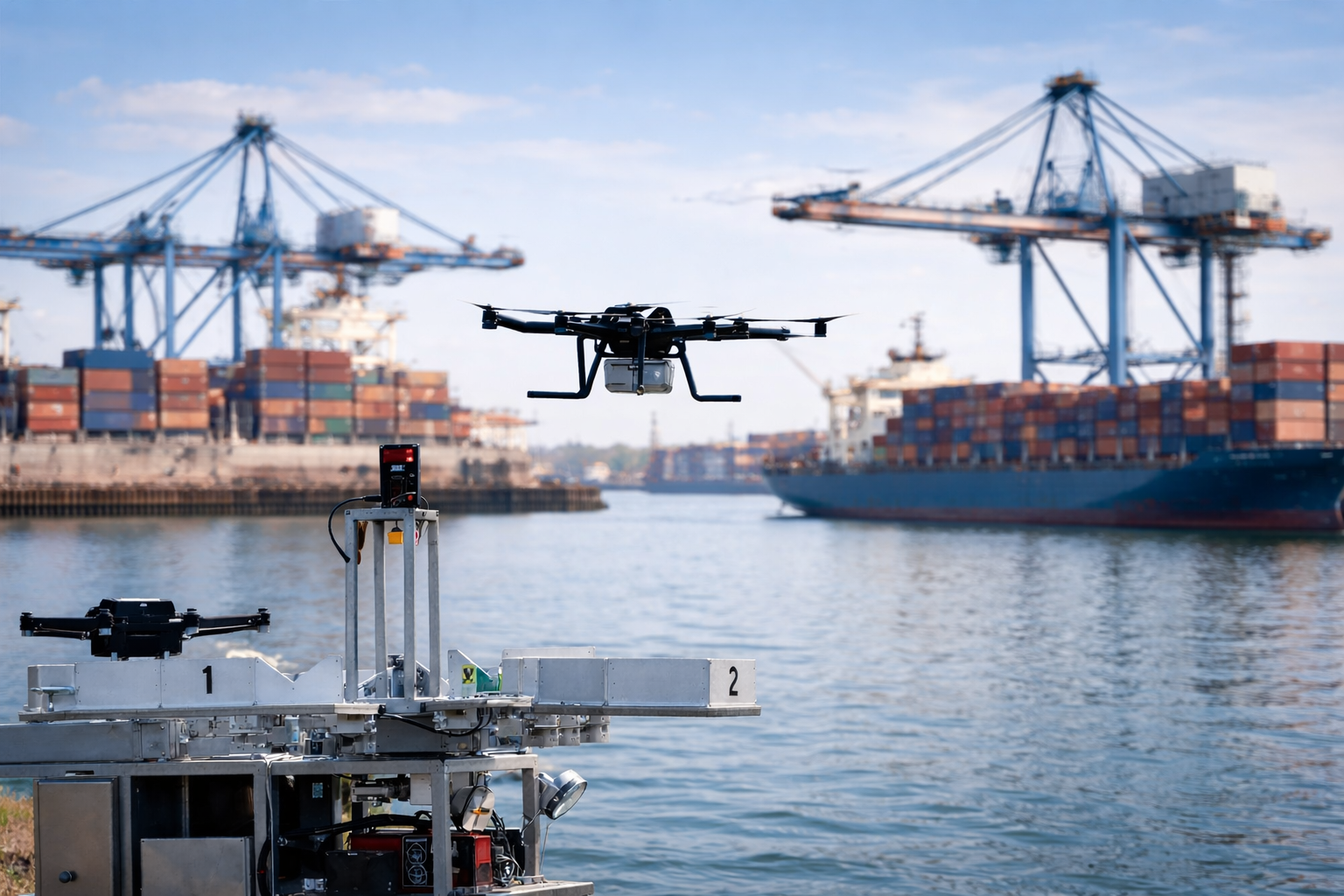 service-1 radiological drone for port