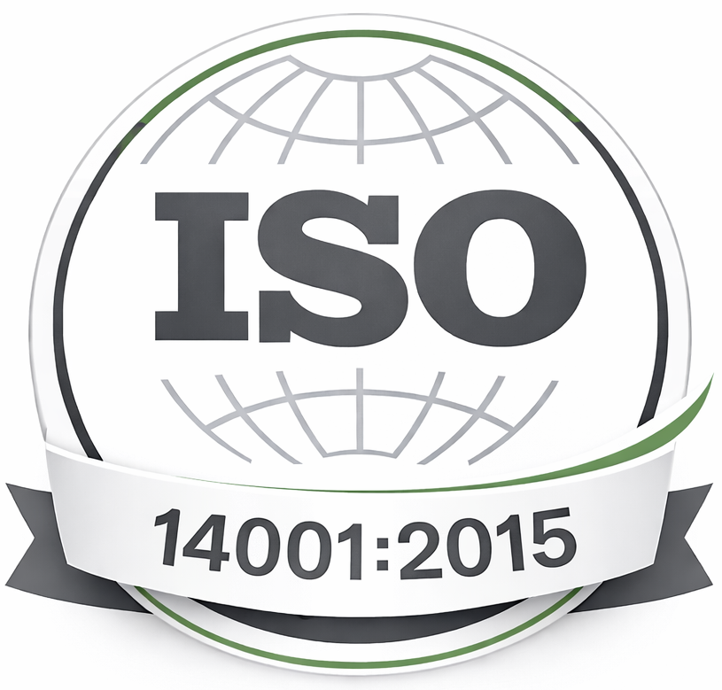 iso 140012015 certification badge