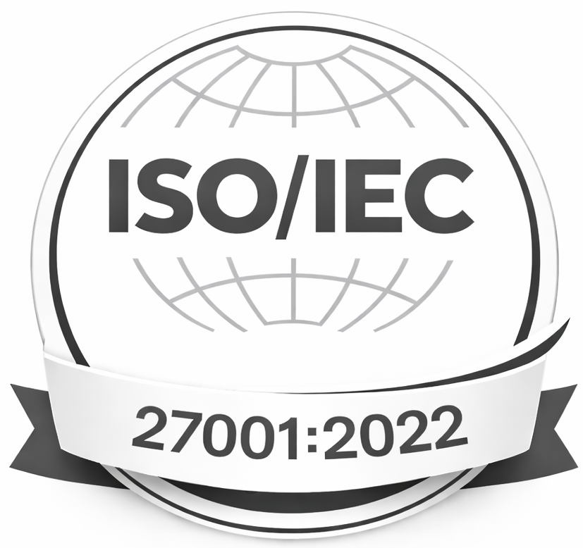 iso iec 270012022 information security certificate badge